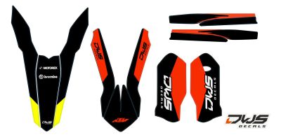 Trimset KTM SX SX-F 125 150 250 350 450 2011/2015 Model 10