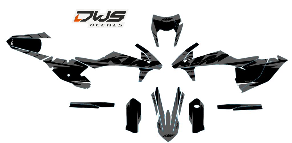 KTM EXC 125 250 350 450 500 2017-2019 Model 12