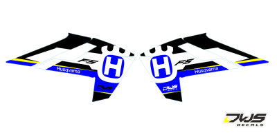 Complete Stickerset Husqvarna FS 450 2016 2017 2018 Decals dekor decore design graphics aufklebe stickerset nummerset dws mx