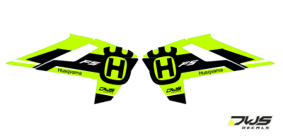 Complete Stickerset Husqvarna FS 450 2016 2017 2018 Decals dekor decore design graphics aufklebe stickerset nummerset dws mx