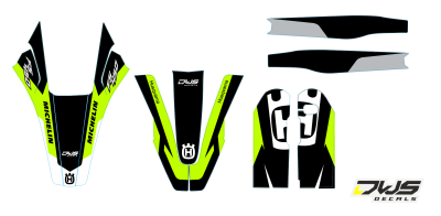 Complete Stickerset Husqvarna FS 450 2016 2017 2018 Decals dekor decore design graphics aufklebe stickerset nummerset dws mx