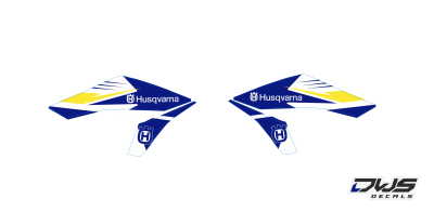radiaset Husqvarna CR 65 2012 2013 Decals dekor design graphics aufklebe stickerset nummerset dws mx