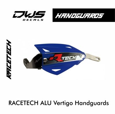 RACETECH ALU Vertigo Hanguards dws decals handkappen handkap