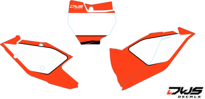 Nummerset KTM SX SX-F 125 150 250 350 450 2016/2018 Model 26