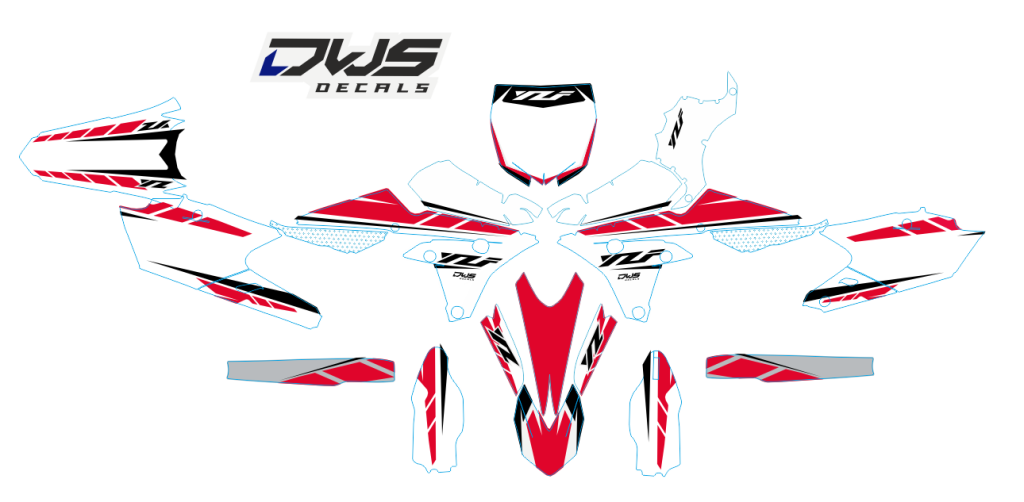 Yamaha YZF 250 450 2014/2017 Model 7 Set