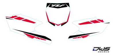 Nummerset Yamaha YZF 250 450 2014/2017 Model 7