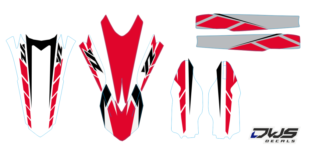 Trimset Yamaha YZF 250 450 2014/2017 Model 7
