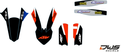 Trimset KTM SX 65 2016/2018 Model 9