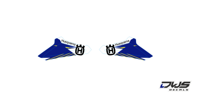 Radiaset Husqvarna CR 50 2011/2012 Decals dekor design graphics aufklebe stickerset nummerset dws mx