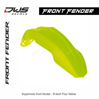 Racetecht rtech frontfender smf dws decals fluo yellow geel neon