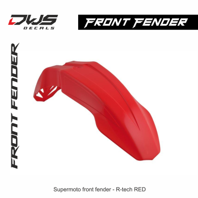 Racetecht rtech frontfender smf dws decals red rood