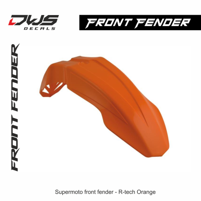 Racetecht rtech frontfender smf dws decals oranje orange