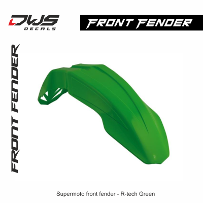 Racetecht rtech frontfender smf dws decals green groen