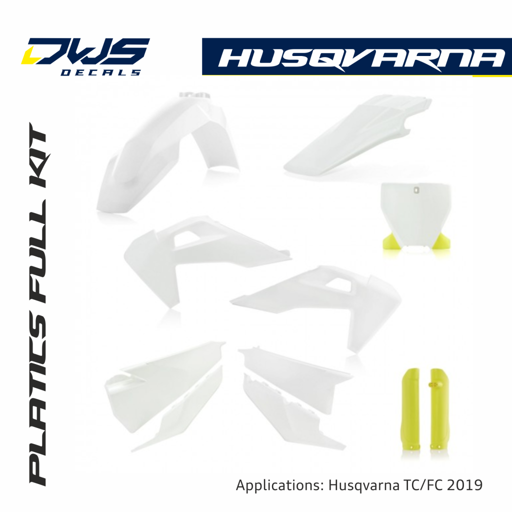 Husqvarna Plastics TC 125 FC 250 350 450 FS 450 2019 standard 2019