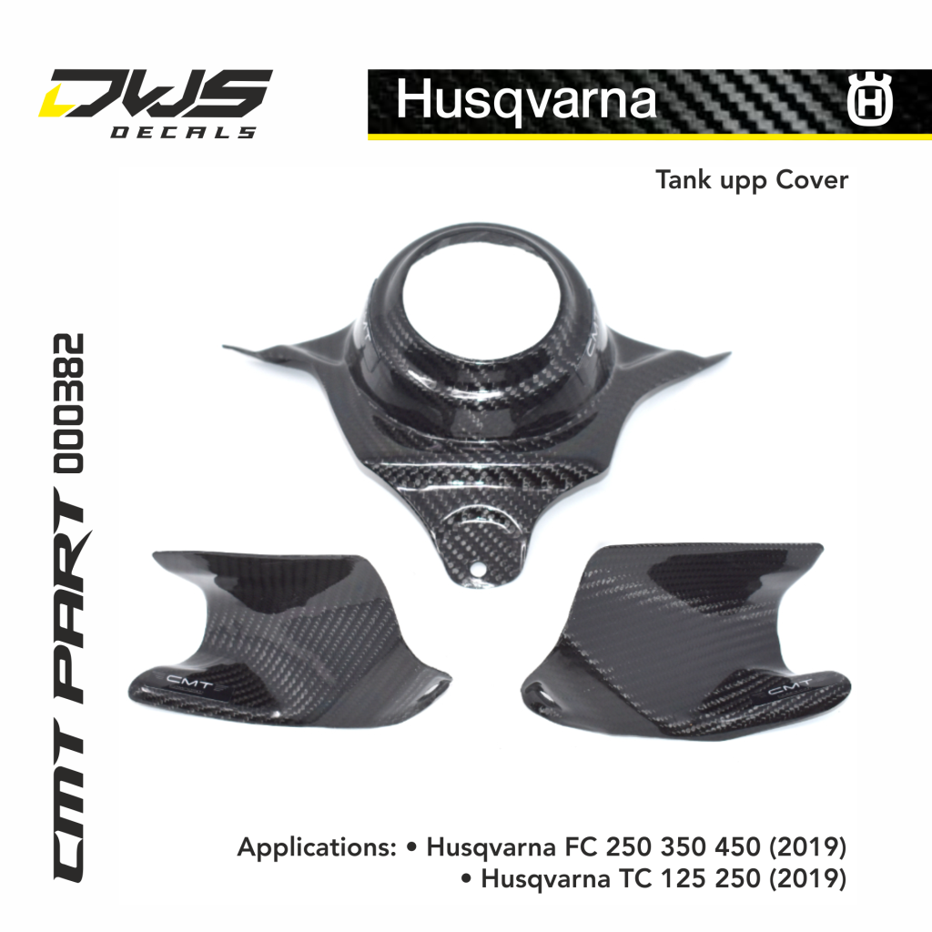 Husqvarna Carbon Tank upp cover 2019 - 000382