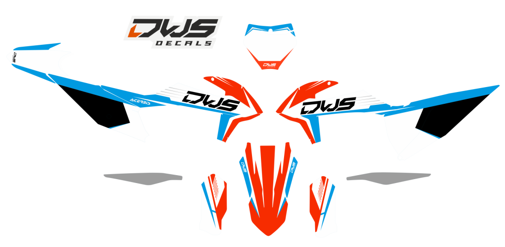 KTM SX SX-F 125 150 250 350 450 2019 2021 Model 8 set 