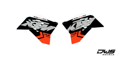 Radiaset KTM EXC 2008- 2011 Model 10