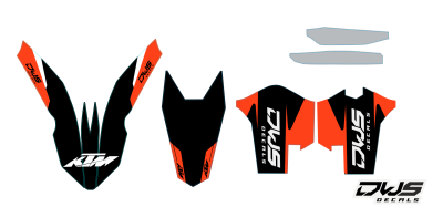 Trimset KTM EXC 2008-2011 Model 10
