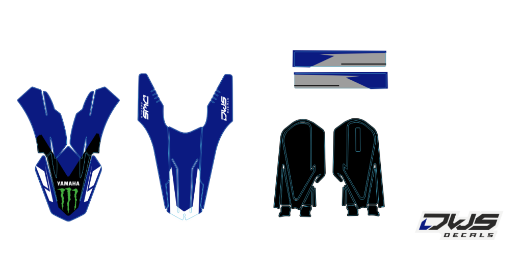 TRIMSET YAMAHA YZ 65 2018 model 2