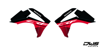 Honda CRF 450 2013/2016 Honda CRF 250 2014/2017 Model 11 stickerset decore aufklebe decals dws decals mx enduro supercross superbiker southpants zuidbroek side panele radiator shrouds front fender rear fender swingarm