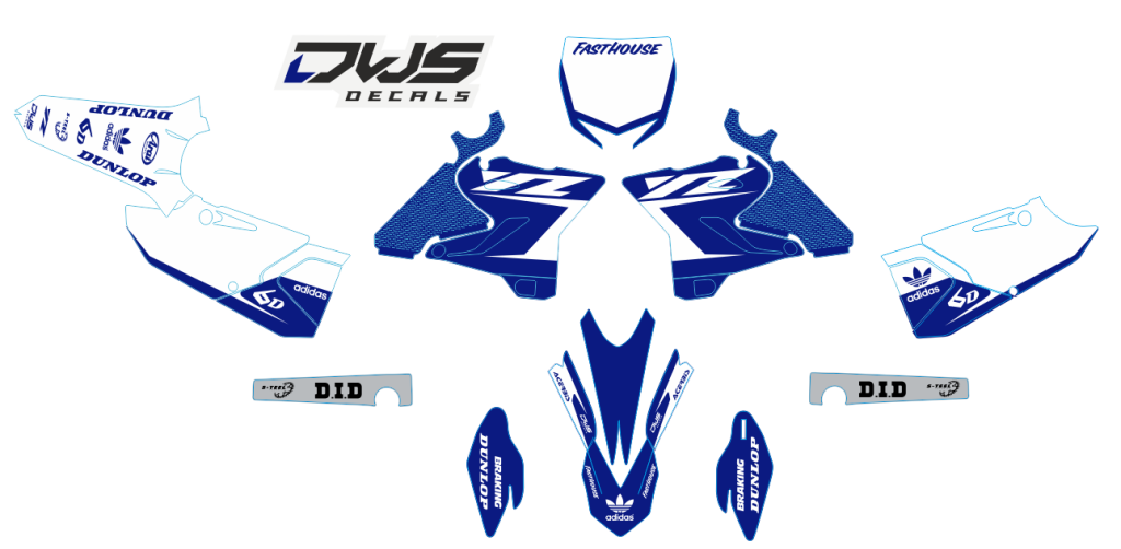 Yamaha YZ 125-250 2015/2021 Set Model 6