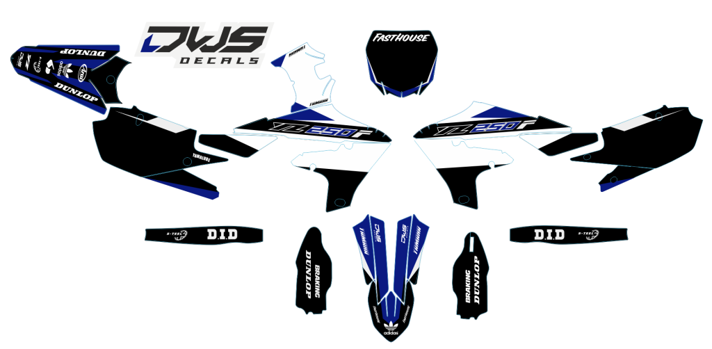 Yamaha YZF 450 2018 2021 Model 5 Set