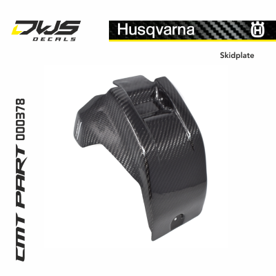CARBON SKIDPLATE for HUSQVARNA FC 250 2019 for orders over #: 000378 FITS ON • Husqvarna FC 250 (2019) • Husqvarna FC 350 (2019) • KTM SXF 250 (2019) • KTM SXF 350 (2019)