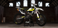 nummers nummern startnummern numbers Husqvarna TC 125 FC 250 350 450 2019 Model 1 Gehele stickerset bestaande uit - Radiaset (2 delig) - Nummerset (5 delig) - Trimset (9 delig) Complet decasl kit consisting off - decals Radiator kit - decals side panels -