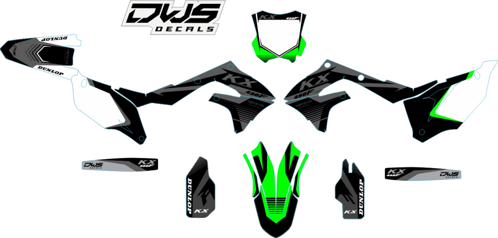 Kawasaki KXF 450 2019 SET Model 1