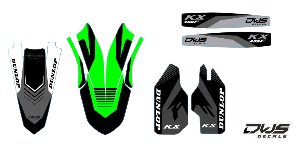 Trimset Kawasaki KXF 450 2019 Model 1