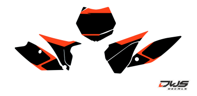 Nummerset KTM SX 85 2013/2017 Model 7