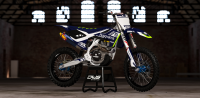 Complete stickerset Husqvarna TC 125 FC 250 350 450 FS 450 2016 2017 geel zwart gelb schwarz yellow black Decals dekor design graphics aufklebe stickerset nummerset dws mx