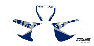 Nummerset decal stickerset Husqvarna TC 125 FC 250 350 450 FS 450 2016 2017 2018 Decals dekor design graphics aufklebe stickerset nummerset dws mx side panel front dender rear fender kotflugel supermotard superbiker supermoto nummern