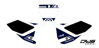 Nummerset decal stickerset Husqvarna TC 125 FC 250 350 450 FS 450 2016 2017 2018 Decals dekor design graphics aufklebe stickerset nummerset dws mx side panel front dender rear fender kotflugel supermotard superbiker supermoto nummern