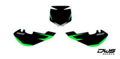 Nummerset Kawasaki KX 65 2000 - 2015 Model 1