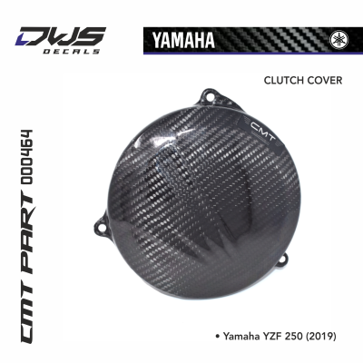 CLUTCH COVER YZF 250 2019 YAMAHA CMT DWS DECALS