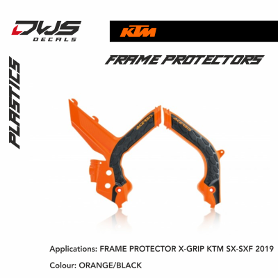 Frame protectors Acerbis KTM 2019 DWS DECALS CROSS PROTECTION