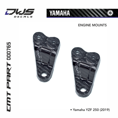CARBON ENGINE MOUNTS for YAMAHA YZF 250 2019 € 146,40 ADD TO CART Free international shipping for orders over € 250,00 COD #: 000465 FITS ON • Yamaha YZF 250 (2019) WEIGHT 50 g DESCRIPTION Carbon engine mounts made of carbon for Yamaha YZF