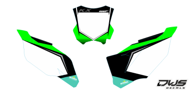 Nummerset Kawasaki KXF 450 2019 Model 3