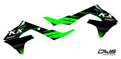 Radiaset Kawasaki KXF 450 2019 Model 3