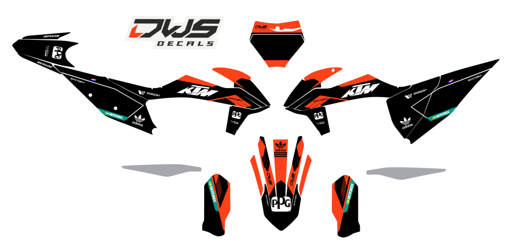 KTM SX SX-F 125 150 250 350 450 2019 2021 Model 12 set 