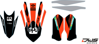Trimset KTM SX-F SX 125 150 250 350 450 2019 2020 Model 12