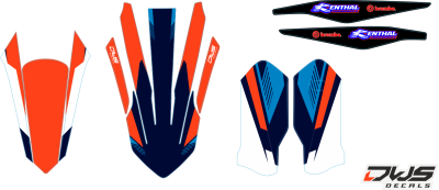 KTM EXC 125 250 350 450 500 2020 Model 14 set
 
Gehele stickerset bestaande uit
- Radiaset (6 delig)
- Nummerset (5 delig)
- Trimset (12 delig)

 
KTM EXC 125 250 350 450 500 2020 Model 14 set

consisting off:
- Radiator shrouds (6 tiles)
- Nu