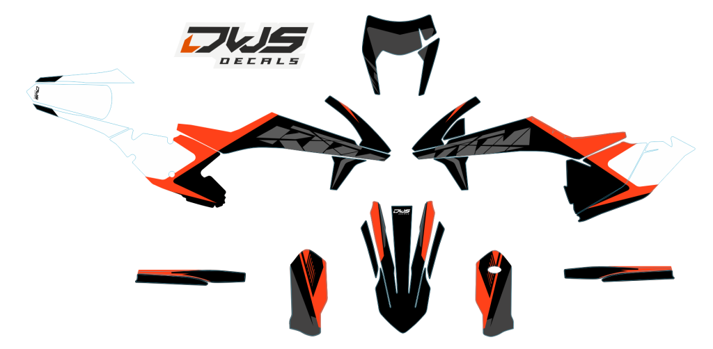 KTM EXC 125 250 350 450 500 2017-2019 Model 15
