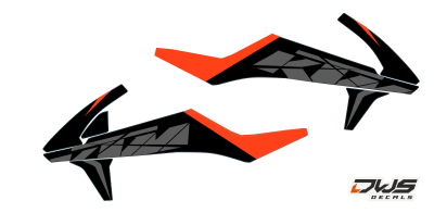RADIASET Ktm Sx Sx-F 125 250 350 450 2016 Decals dekor design graphics aufklebe stickerset nummerset dws mx