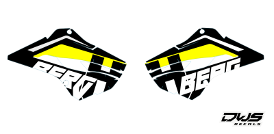 husaberg fe 350 te 350 2013 2014 2015 2016 2017 2018 dws decals aufklebe decore decals mx dirtbike supermoto superbiker stickers high tack cross nummerset number nummern side panels radiator shrouds tank radiakappen seiten teile