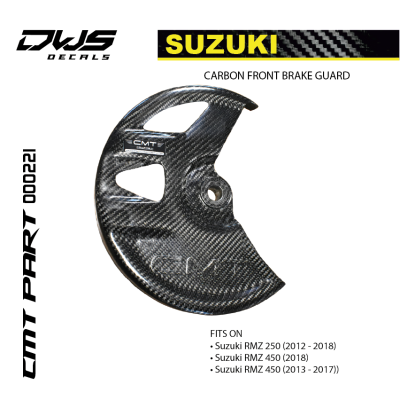 CARBON FRONT BRAKE GUARD 