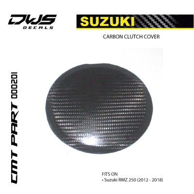 CARBON CLUTCH COVER for SUZUKI RMZ 250 2012 - 2013 - 2014 - 2015 - 2016 - 2017 - 2018