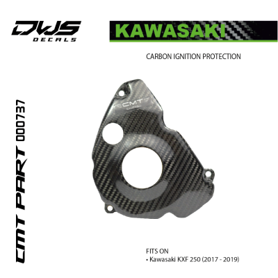 CARBON IGNITION PROTECTION for KAWASAKI KXF 250 2017 - 2018 - 2019