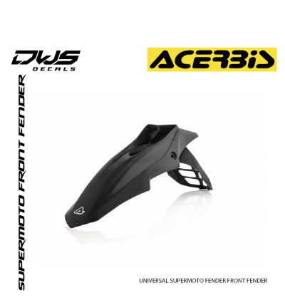 SUPERMOTO EVOLUTION FENDERS - BLACK